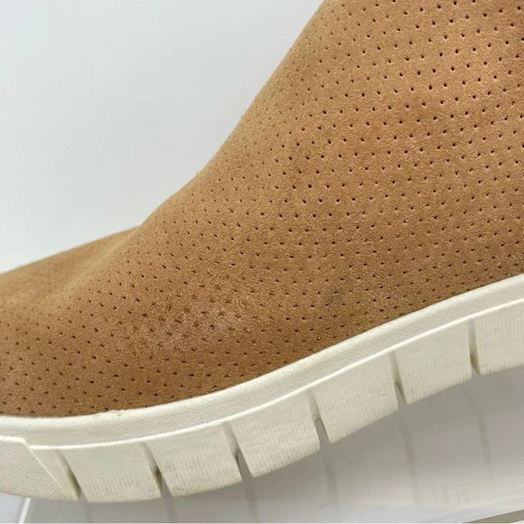 Ryka Shoes Womens 10M Tan Suede Upper Hensley Side Zip Chelsea Booties Sneakers - Picture 8 of 14